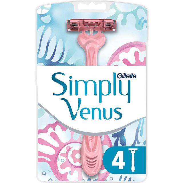 Gillette Venus Simply 3 Razors (Pack of 4)