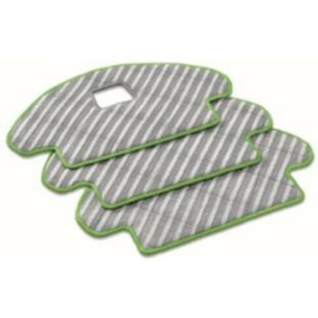 Set of floor cleaning cloths for i robot roomba combo 820368 gray