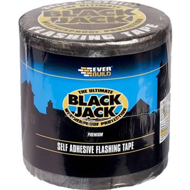 Everbuild Black Jack Waterproof Flashing Tape / Flash Band Trade - 100mm x 10m FLAS100