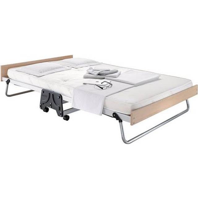 Jay-Be J-Bed Small Double Folding Bed with Performance e-Fibre Mattress - Silver