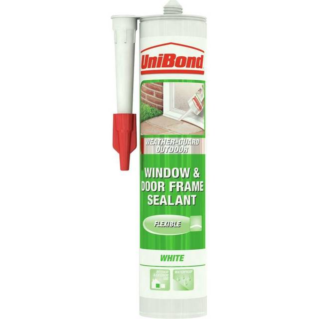 UniBond Outdoor Window & Door Frame White Sealant - 392g