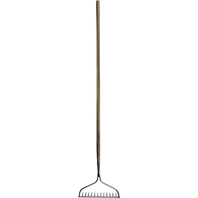 Prestige Stainless Steel Garden Rake Ash Handle