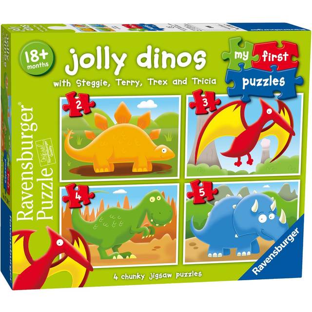 Ravensburger My First Puzzle Jigsaws - Jolly Dinosaurs