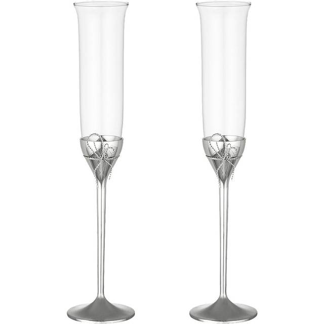Vera Wang Love Knots Flutes, Set of 2