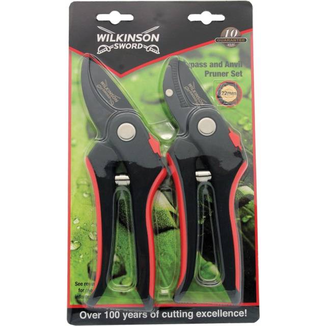 Wilkinson Sword Bypass and Anvil Pruner Twin Pack Set