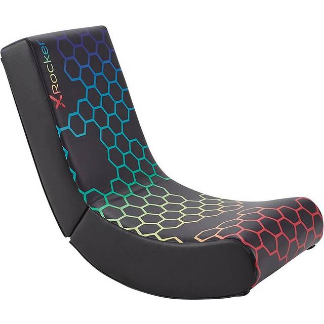 Video Rocker Neo Hex Gaming Chair - Red (65cm H X 40cm W X 68cm D)