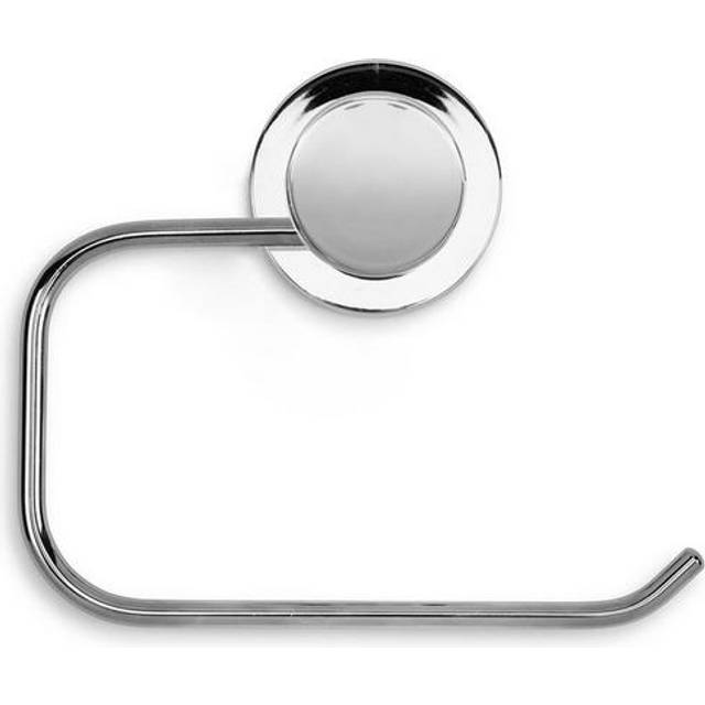 Croydex Stick &Lsquo;N&Rsquo; Lock 2 Toilet Roll Holder - Ilver