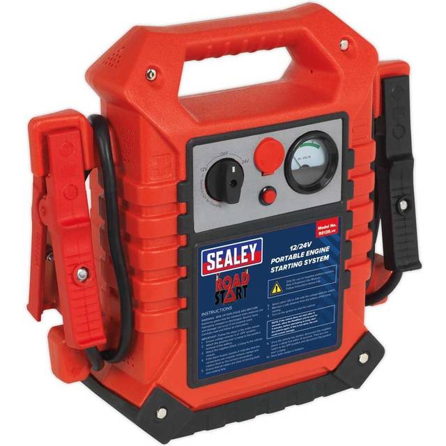 Sealey RS125 RoadStart® Emergency Jump Starter 12/24V 3000/1500 Peak Amps
