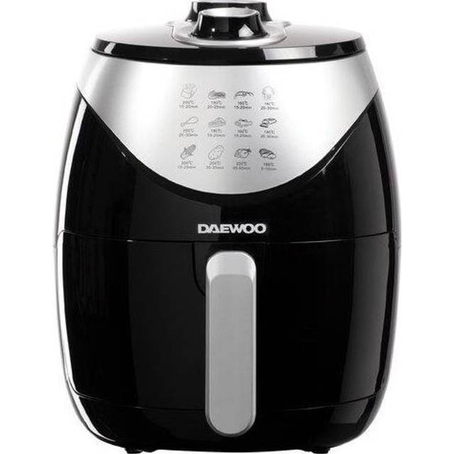 Daewoo 4L Single Pot Air Fryer 1400W Black SDA1861GE