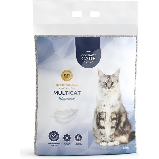 Compact Care Multicat Unscented 14 kg
