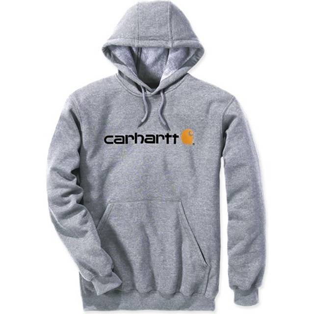 Carhartt - Signature Logo Sweatshirt Cotton - Hoodie size XXL, grey