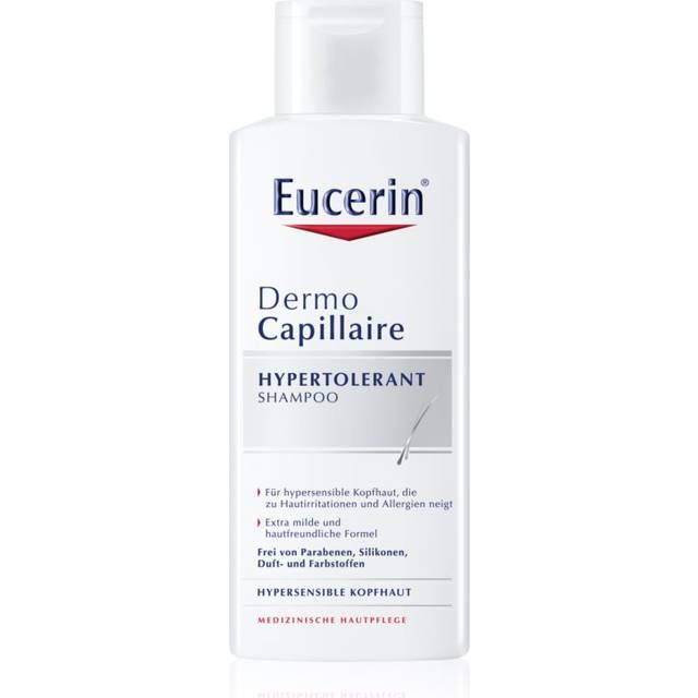 Eucerin DermoCapillaire Hypertolerant schampo För irriterad hud 250 ml