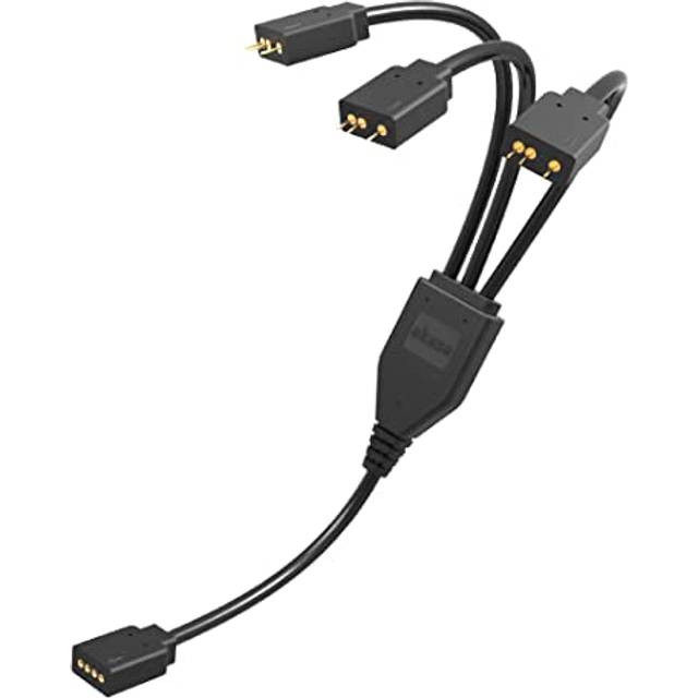 Akasa Addressable RGB LED 500mm 3-Way Splitter Cable