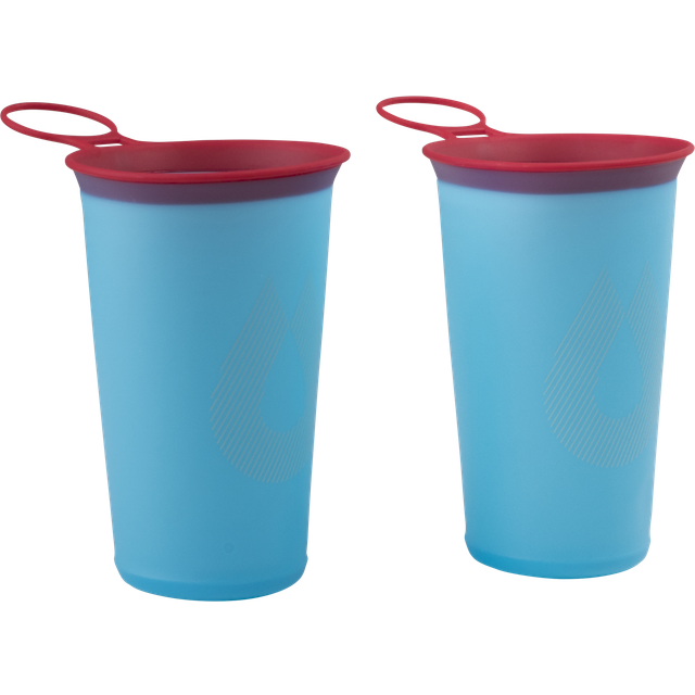 Hydrapak Speedcup (2-pack) – SS19-200 ml, Malibu blå/gyllene grind röd