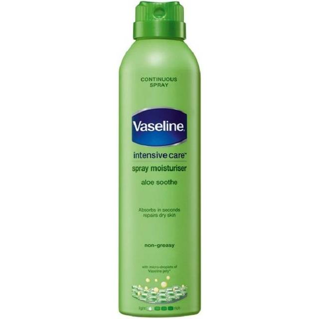 Vaseline Intensive Care Spray Moisturiser Aloe Soothe 190ml