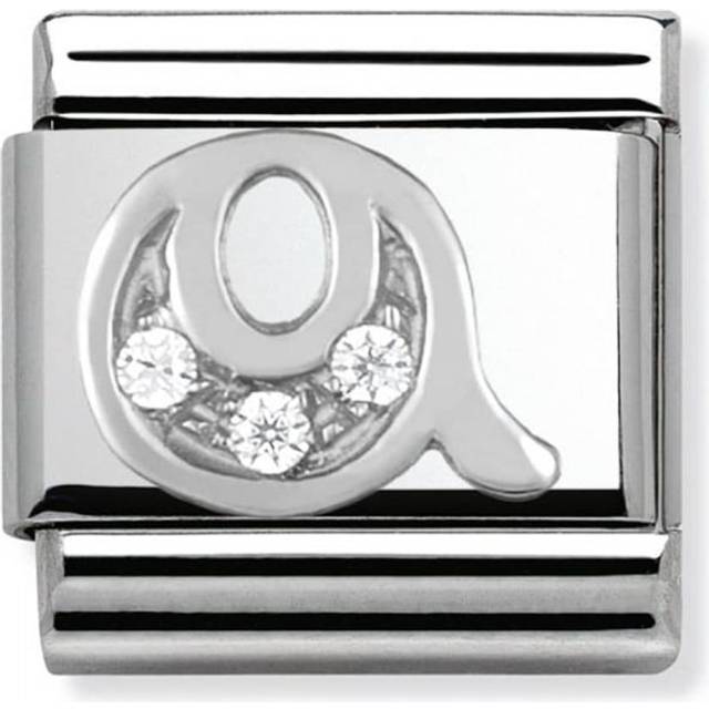 Nomination Classic - SilverShine Buchstabe Q mit Zirkonia - 330301/17 - silber