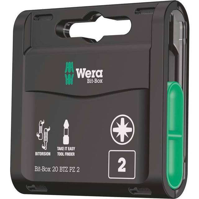 Wera 05057761001 Bit-Box 20 BTZ PZ PZ 2 x 25 mm 20 Piece
