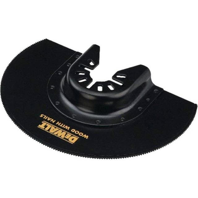 DeWalt DT20710 Flush Cut OIS Oscillating Multi Tool Plasterboard and Wood Segment Saw Blade 100mm Pack of 1