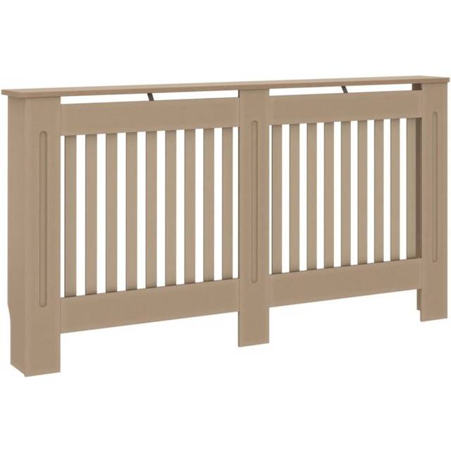 vidaXL Radiator Cover 152x19x81.5 cm MDF - Brown