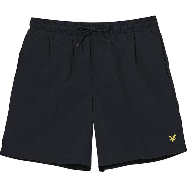 Lyle & Scott, Badkläder, Herr, S, Simshorts Enfärgade simshorts - black (S)