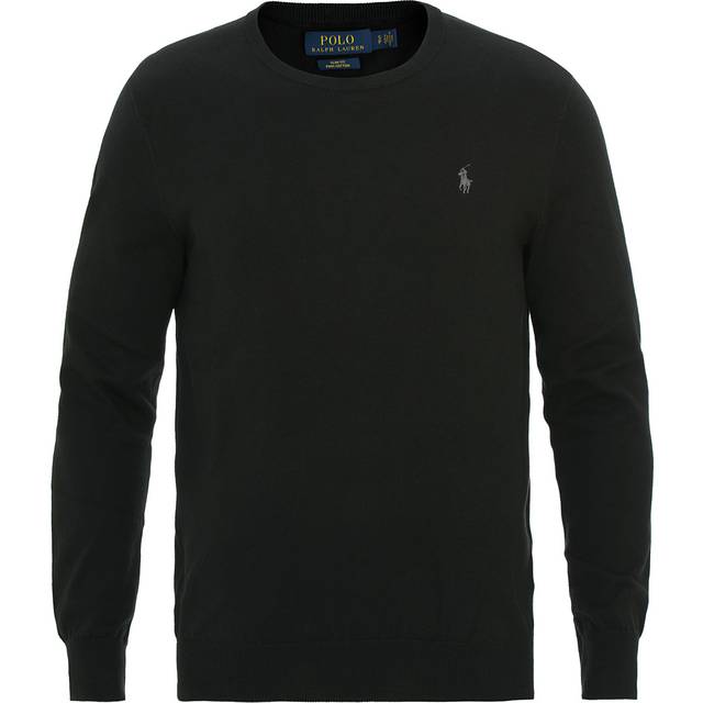 Polo Ralph Lauren Cotton-Jersey Sweatshirt - S - Black