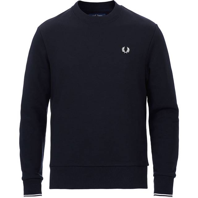Fred Perry Crew Neck Sweatshirt Navy