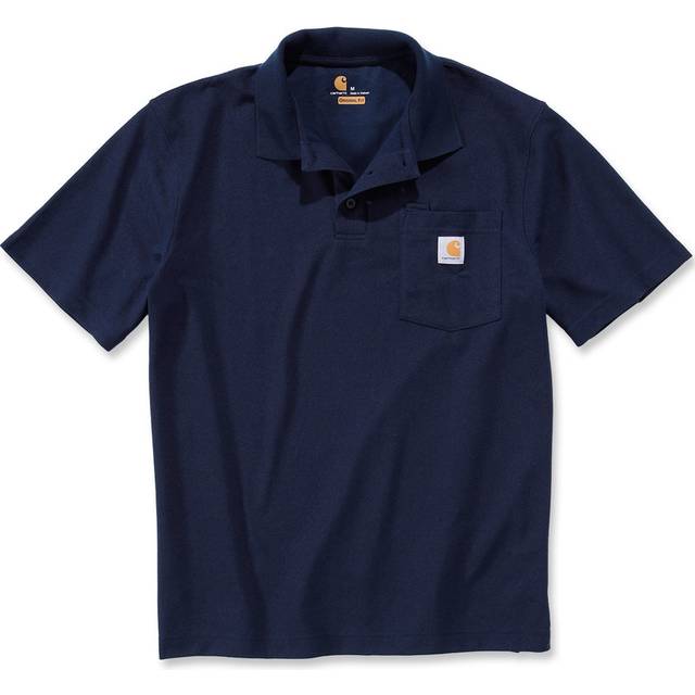 Carhartt Contractor, polo-shirt , color: Dark Blue , size: XS