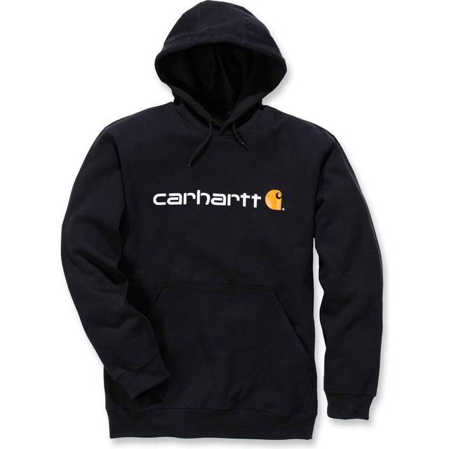 Carhartt Signature Logo, hoodie , color: Black (001) , size: L