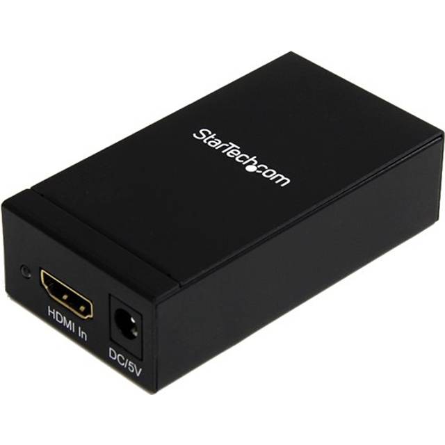 StarTech.com HDMI® till Displayport® aktiv adapter/omvandlare – 1920x1200 – HDMI till DP-omvandlare (bussning/uttag)