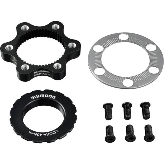 Shimano SM-RTAD05 Bremsscheiben-Adapter, Schwarz, 6
