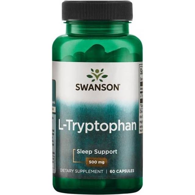 Swanson - L-Tryptofan, 500 mg - 60 kapslar