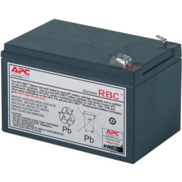 APC Replacement Battery Cartridge #4 - UPS-batteri - 1 x batteri - Bly-syra - svart - för P/N: BE 700 YIN, BE750BB-CN, BE800-IND, BK650I, BP500JPNP, BP650SX107, SC620X565, SU620I