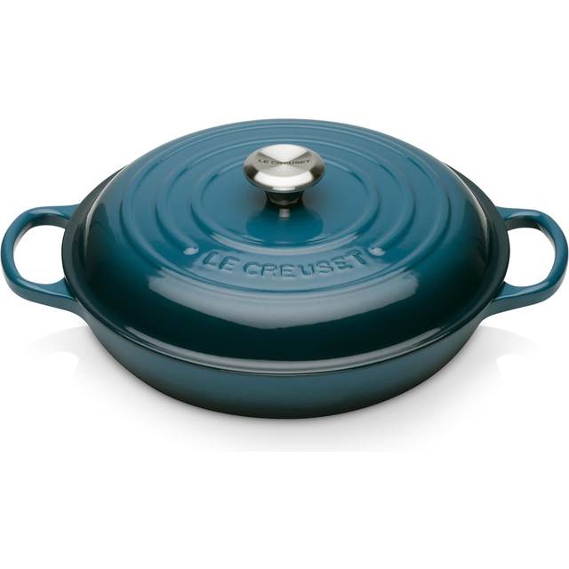 Le Creuset 21180266422430 26cm Shallow Casserole - Deep Teal