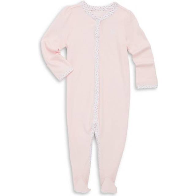 Polo Ralph Lauren Baby Girls Classic All-In-One - Pink, Pink, Size 3 Months - 3 MONTHS