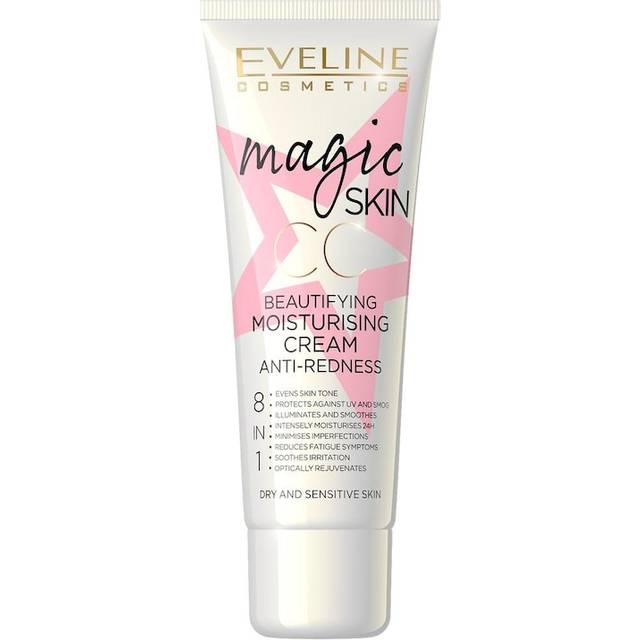Eveline Cosmetics Magic Skin Redness Correction CC Cream med återfuktande effekt 8-i-1 50 ml