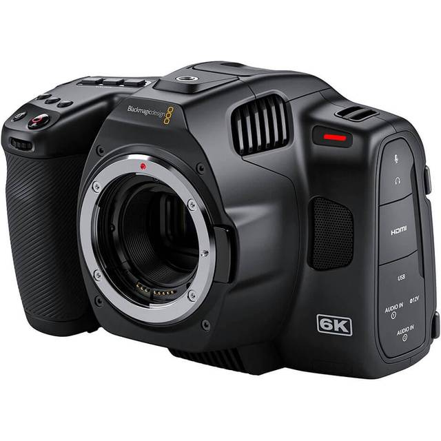 Blackmagic Design 6K Pro CINECAMPOCHDEF06P Kamera, Svart, En Storlek