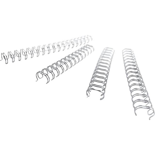 GBC RG810497 6mm (34 Ring) Silver Wire Binders