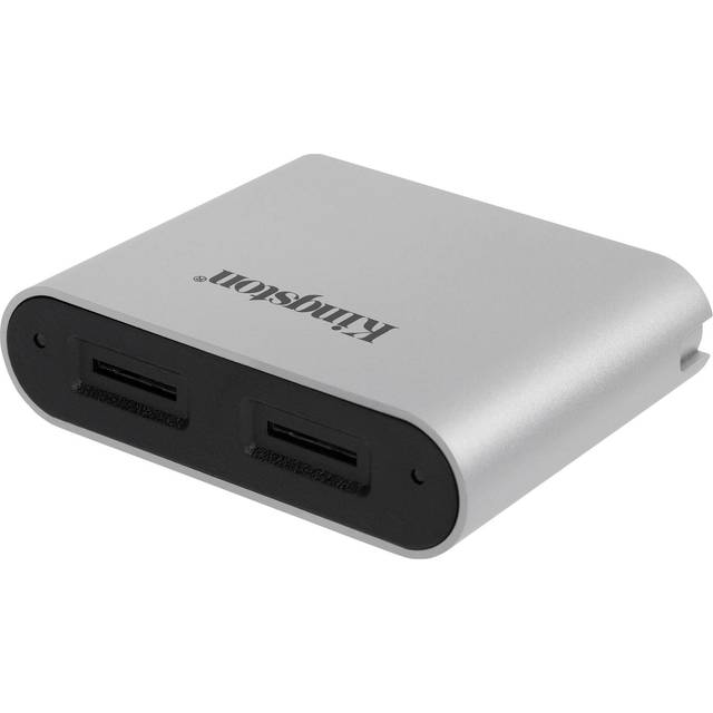 Kortläsare USB3.2 Kingston Dual-Slot mSDHC/SDXC kortläsare