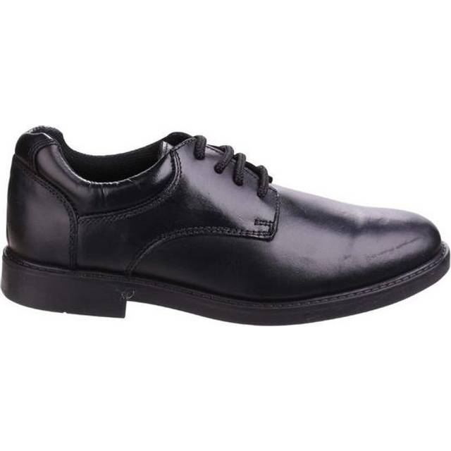 'Tim Senior' School Shoes - Black - 4