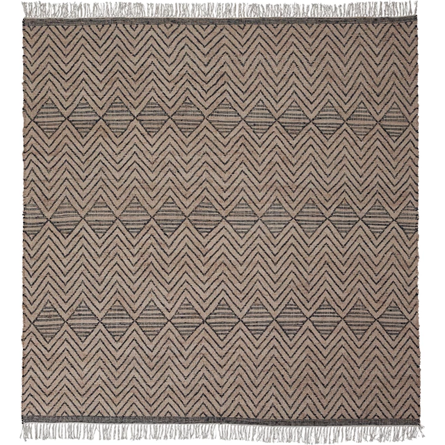 House Doctor - Matta, Ranjar, Brun, L:250 Cm, W:250 Cm