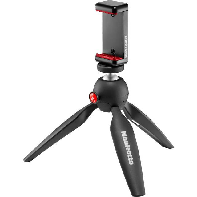 Manfrotto PIXI Mini Tripod MII with Clamp - Black
