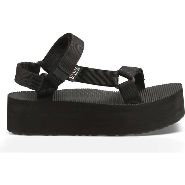 Women's Teva Womens Black Flatform Universal Sandals - Size: UK 7 / eu 40 / us 7.5