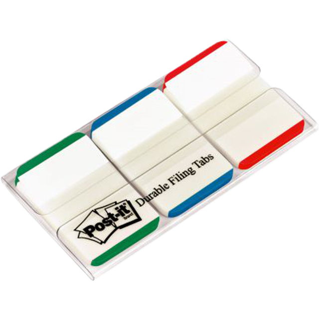 Post-it Index Tabs 25mm Assorted colours Ref 686L-GBR [Pack 66]