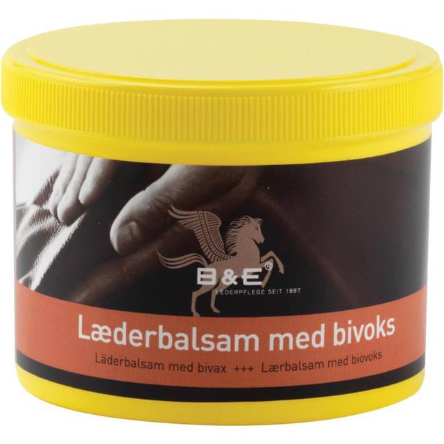 B & E Läderbalsam med Bivax