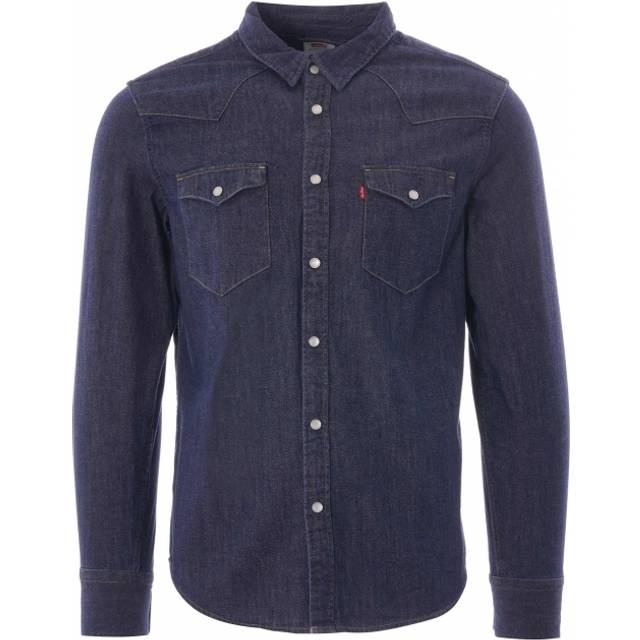Levi's, Denim Shirts, male, Blue, XL, Levi's Shirts Blue