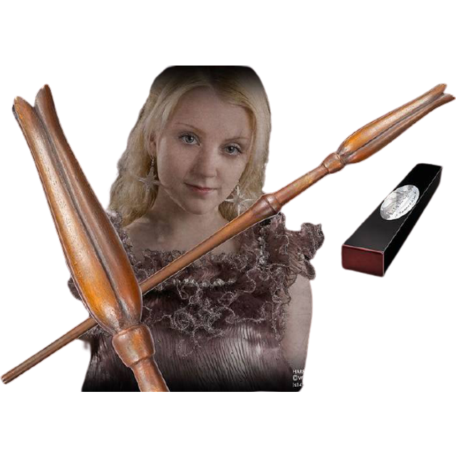 Harry Potter Luna Lovegood´s Magic wand Decoration Articles brown - Onesize