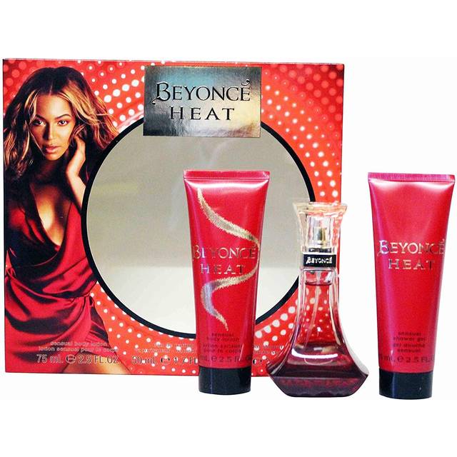 Beyoncé Heat EdP 50ml + Exfoliating Shower Gel 75ml + Sparkling Body Lotion 75ml