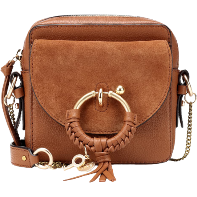 See By Chloe Small Joan Camera Bag - Yellow (Size W 5.7  x H 5.7  x D 1.6)