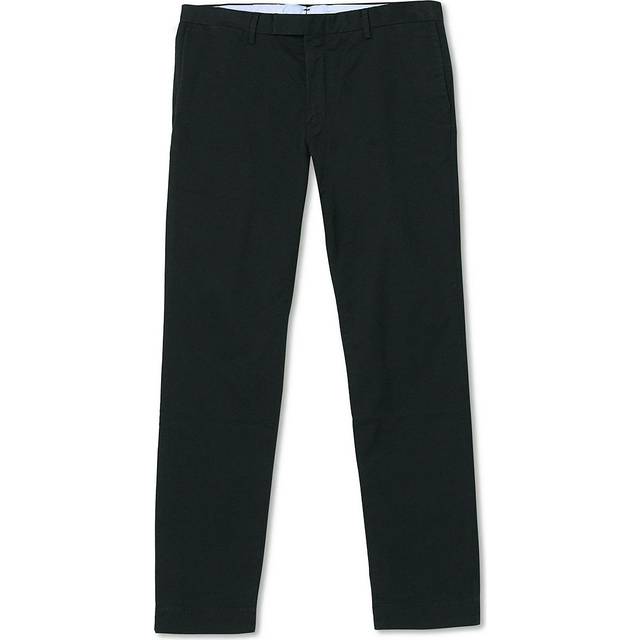Polo Ralph Lauren Flat Chino Trousers - Black