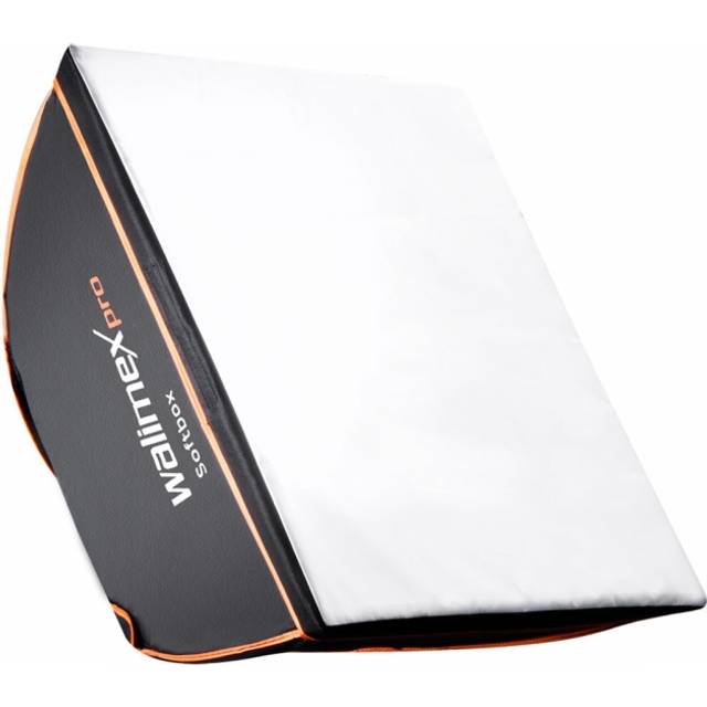 walimex pro 40 x 40 cm Aurora/Bowens softbox – orange linje
